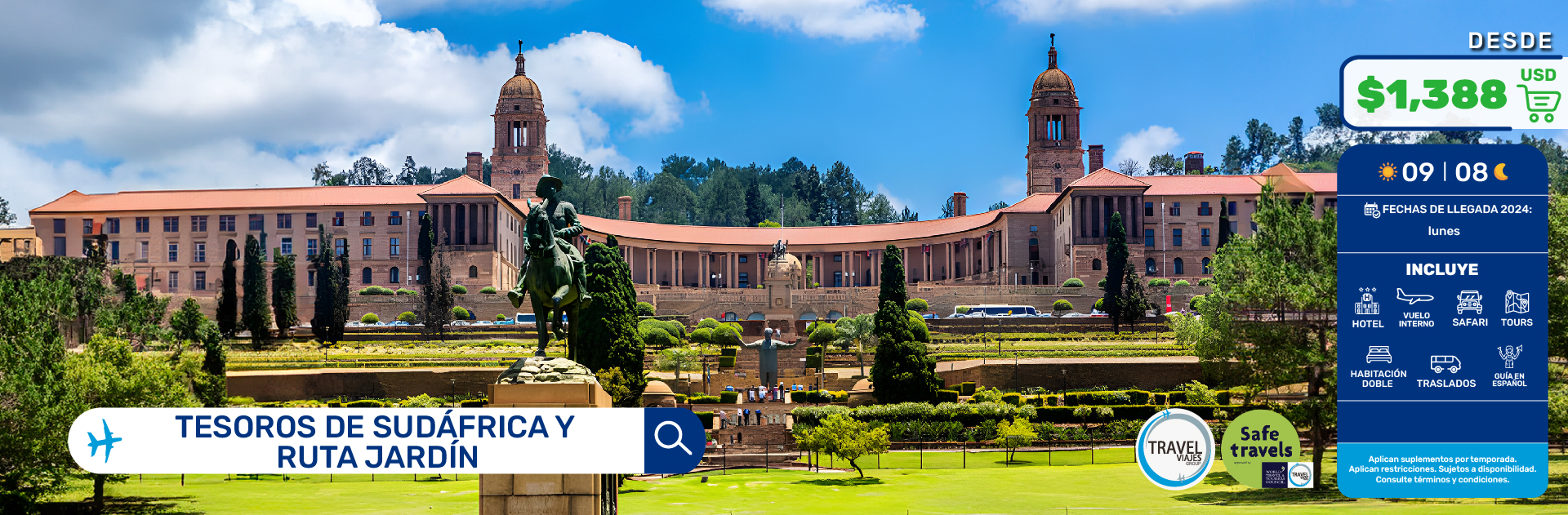 SUDAFRICA ESENCIAL  DESDE MÉXICO