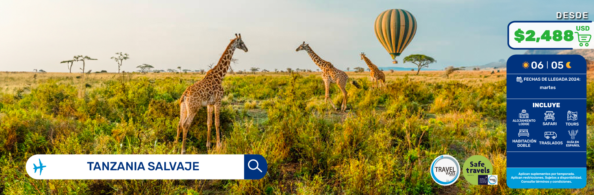 PINCELADA DE KENIA Y TANZANIA  DESDE MÉXICO